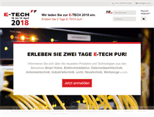 Tablet Screenshot of e-tech.gautzsch-gruppe.de