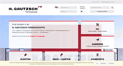 Desktop Screenshot of gautzsch-gruppe.de