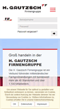 Mobile Screenshot of gautzsch-gruppe.de